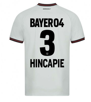 Bayer Leverkusen Piero Hincapie #3 Bortatröja 2023-24 Kortärmad
